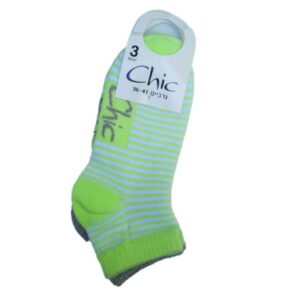 מדוגם ירוק אפור לבן