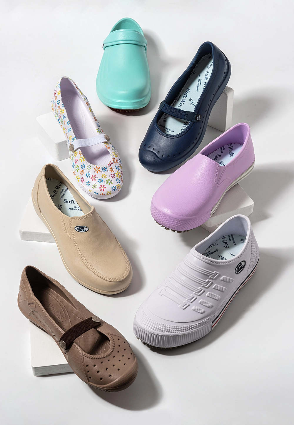 מבחר נעלי סופט וורקס